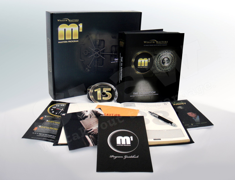 Wealth Masters m1 Box Set design